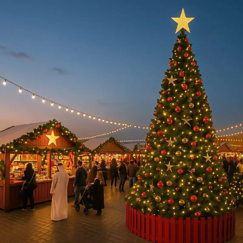 Рождественская ярмарка возвращается в Дубай