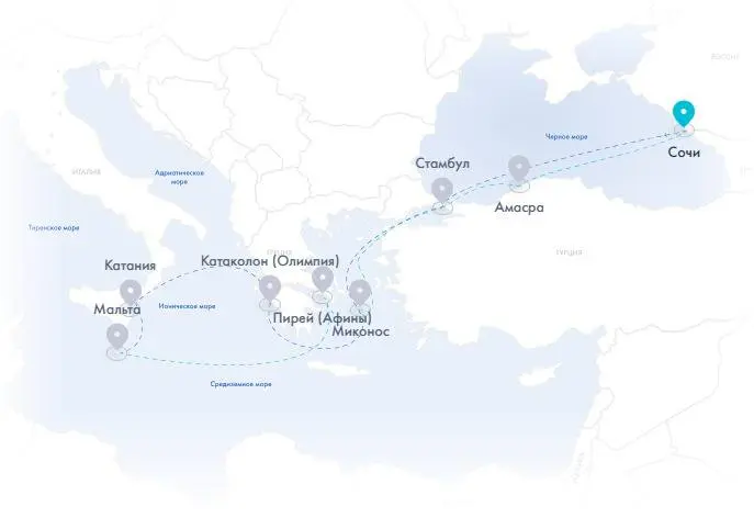 От Миконоса до Мальты: сквозь Сицилийский бриз