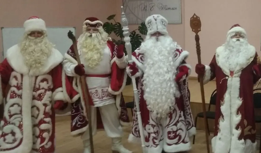 Шествие Дедов Морозов в Пензе