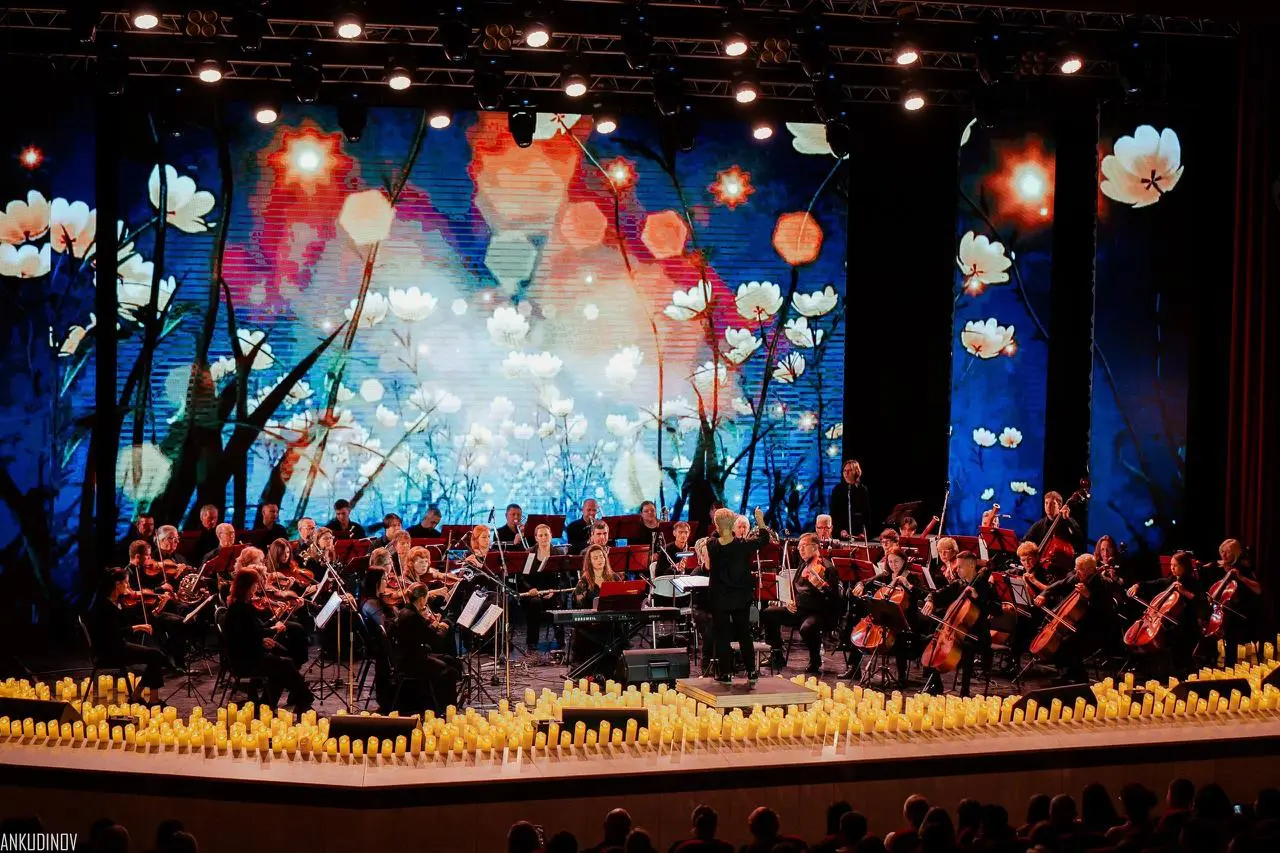 Саундтреки Ханса Циммера при свечах в большом оркестре