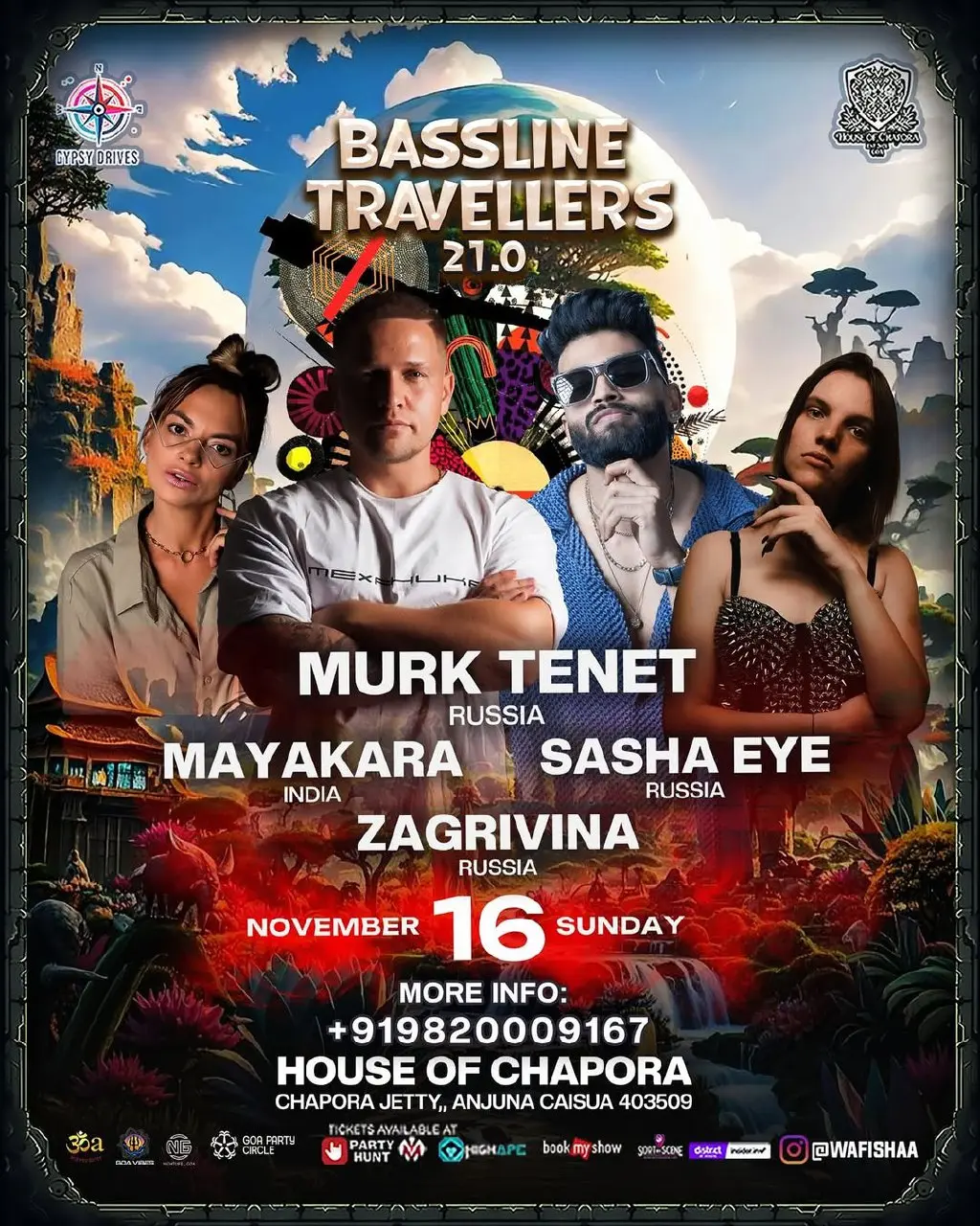 House of Chapora rave night