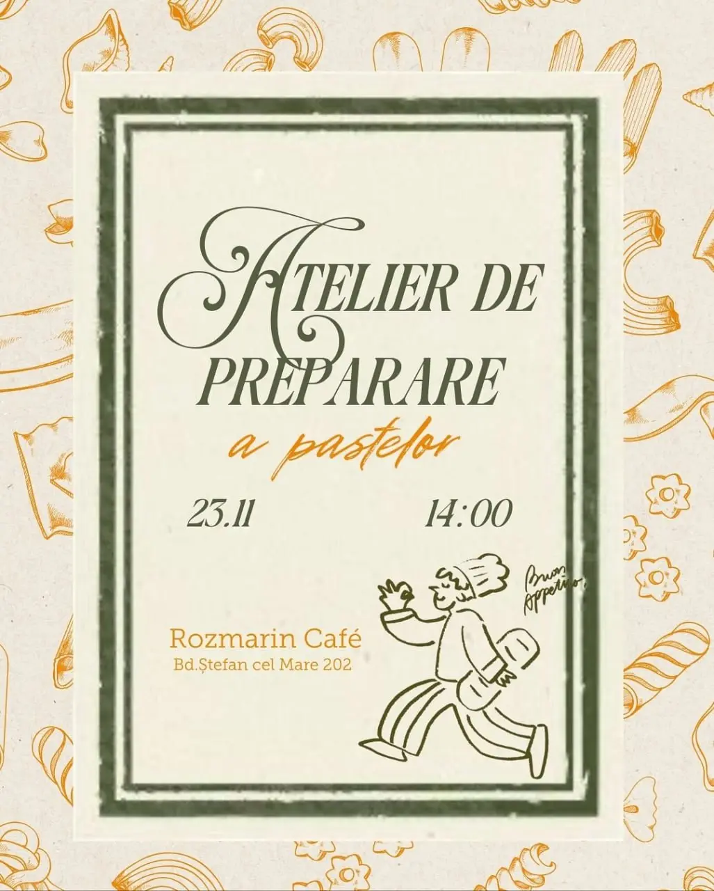 Мастер-класс по пасте в Rozmarin Cafe