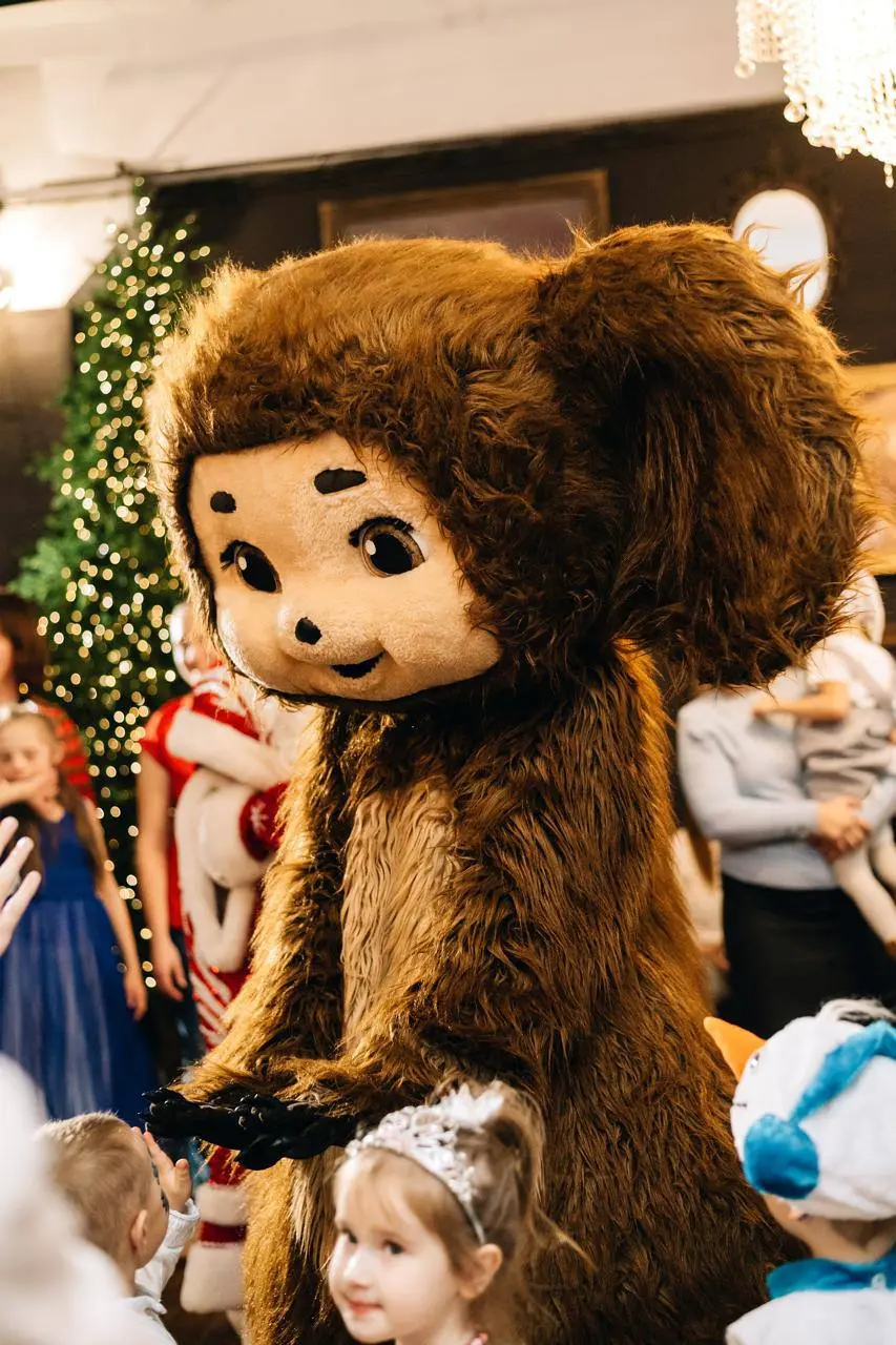 Новогодняя детская дискотека в центр Ай Да Я и Гербера