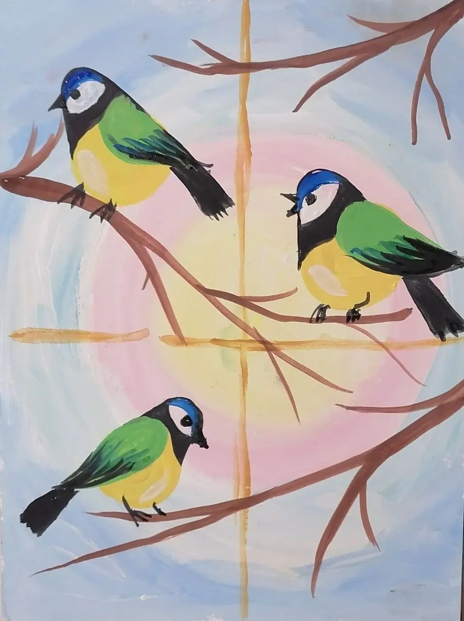 С днем синички! Рисуем вместе с АртМалышами