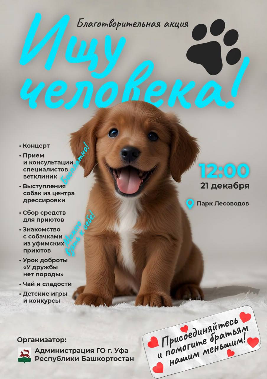 Благотворительная акция Ищу человека