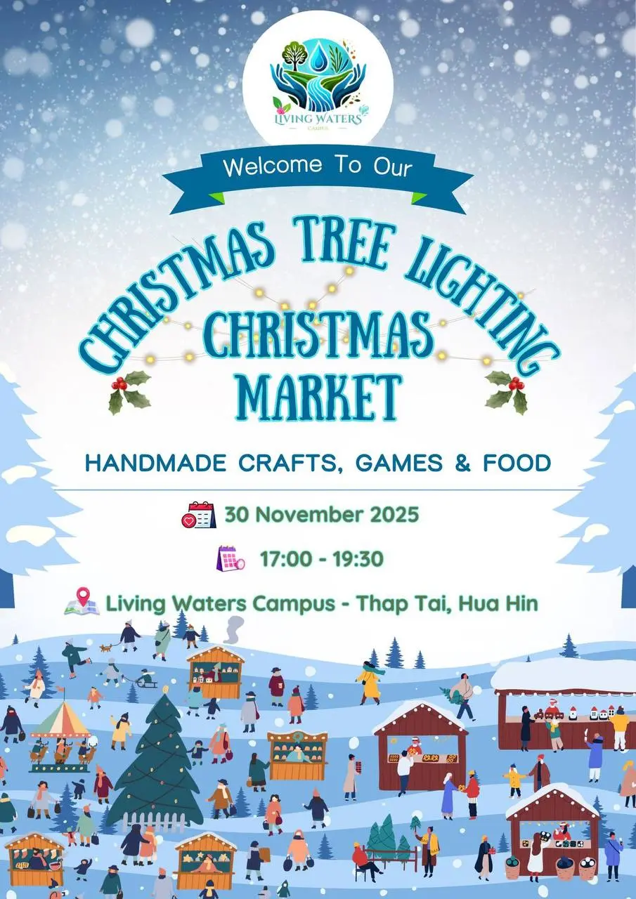 LIVING WATERS CHRISTMAS TREE LIGHTING & MARKET