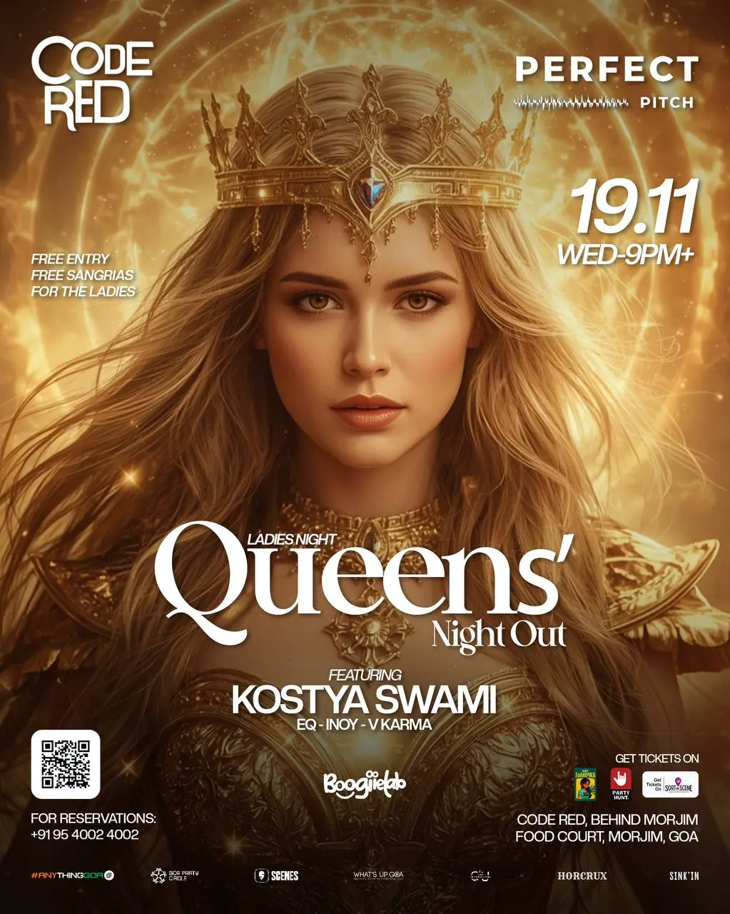 Queens’ Night Out — 19 ноября