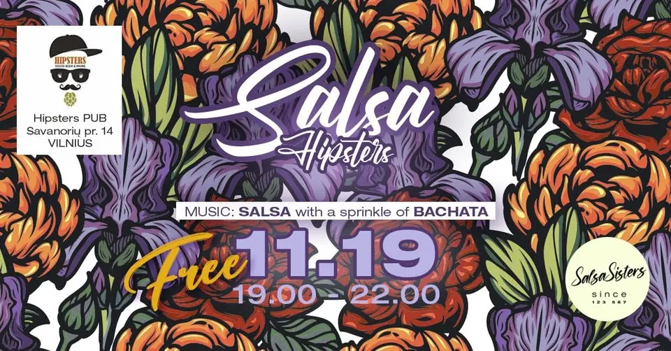 Сальса-вечеринка в Hipsters PUB
