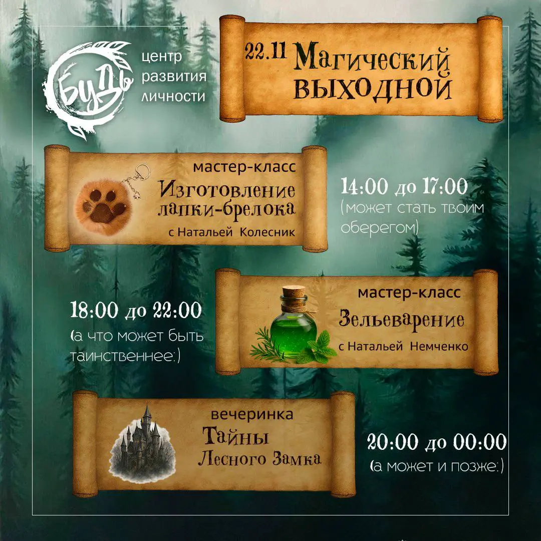 Магический выходной в БУДь