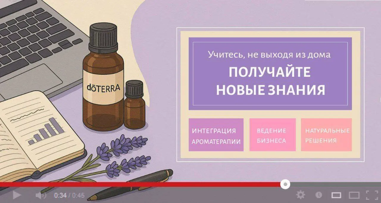Эфира doTERRA: Ароматерапия и благополучие