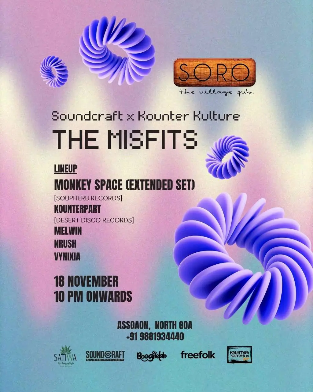 The Misfits — November 18