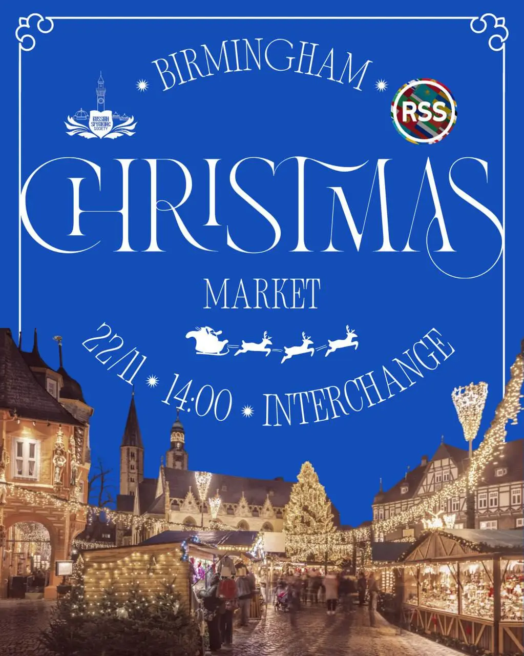 Birmingham Christmas Market with Birmingham Russian-speaking Community