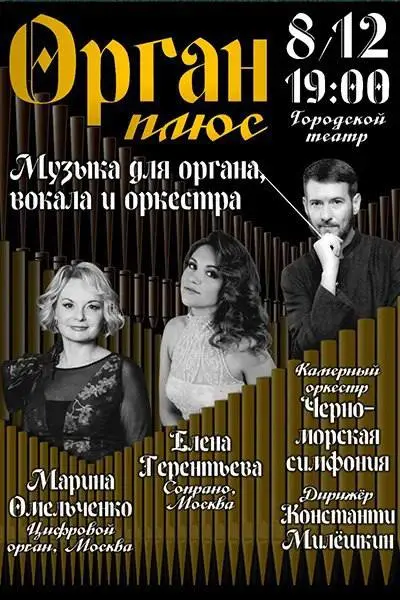 Концерт: Орган плюс
