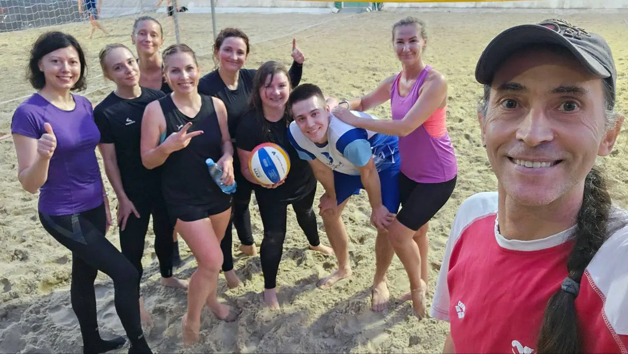 SunVolley Team тренировка