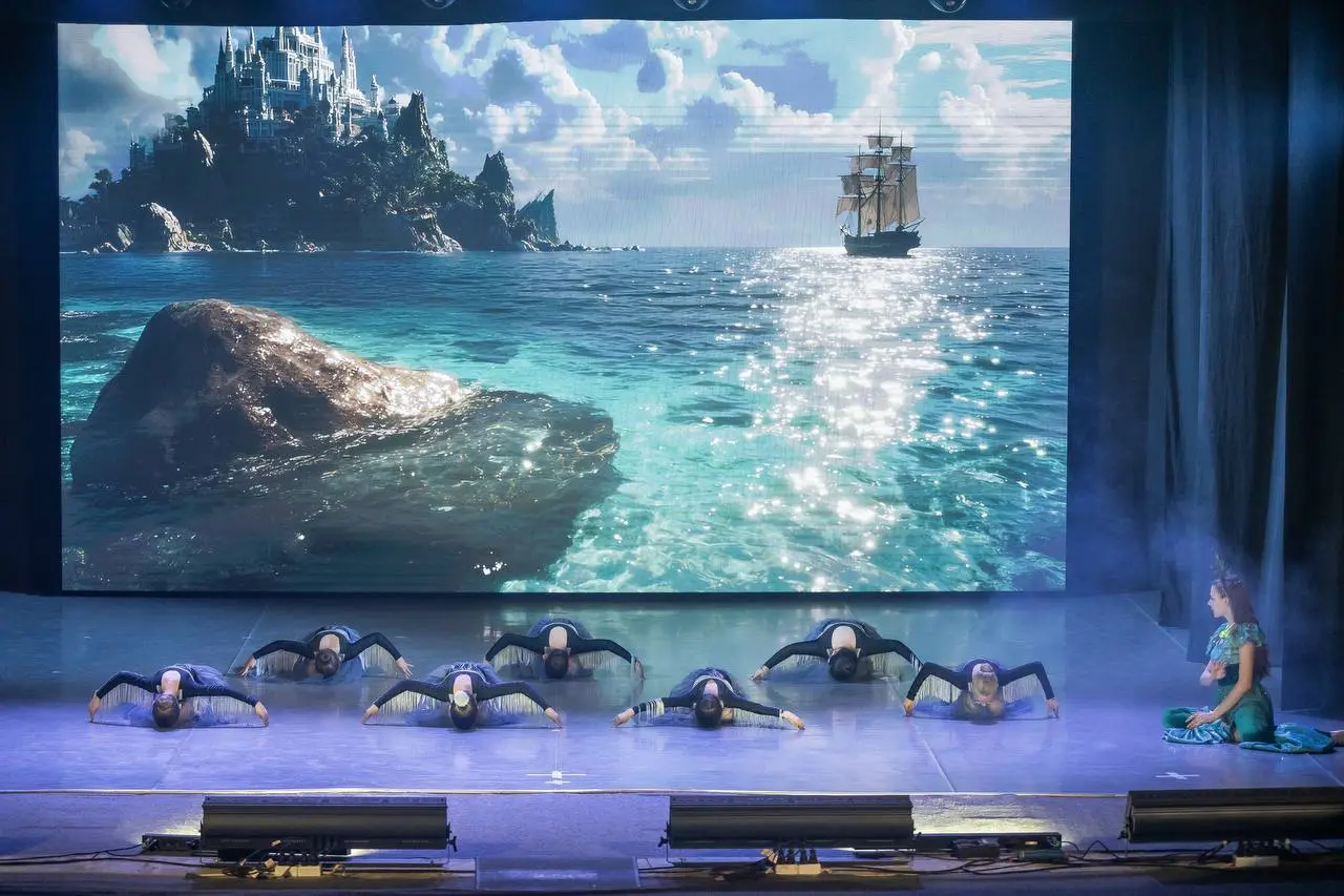 летний спектакль Русалочка