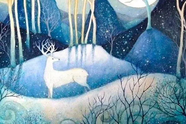 Мастер-класс "Зимний пейзаж"