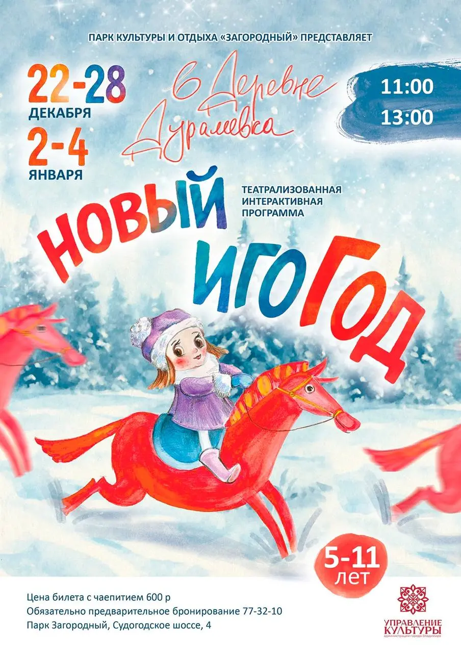 Театрализованная интерактивная программа «Новый ИгоГод»