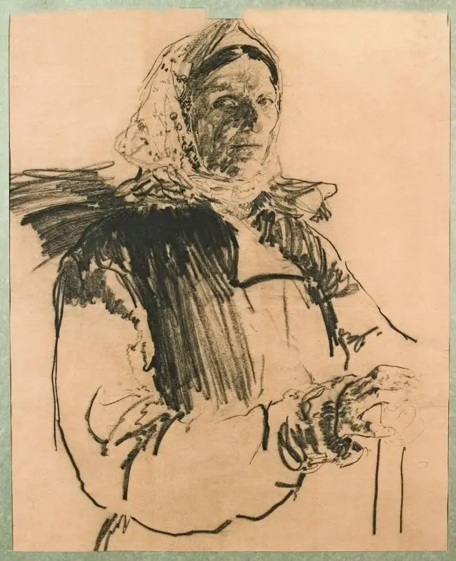 Филипп Малявин. Внимание к модели