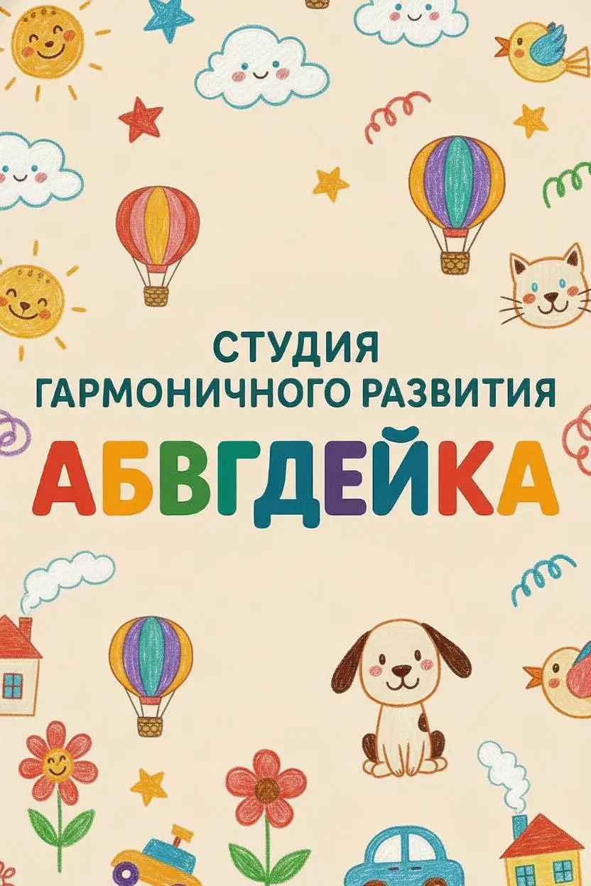 Студия Абвгдейка в SunSchool — групповые развивающие занятия