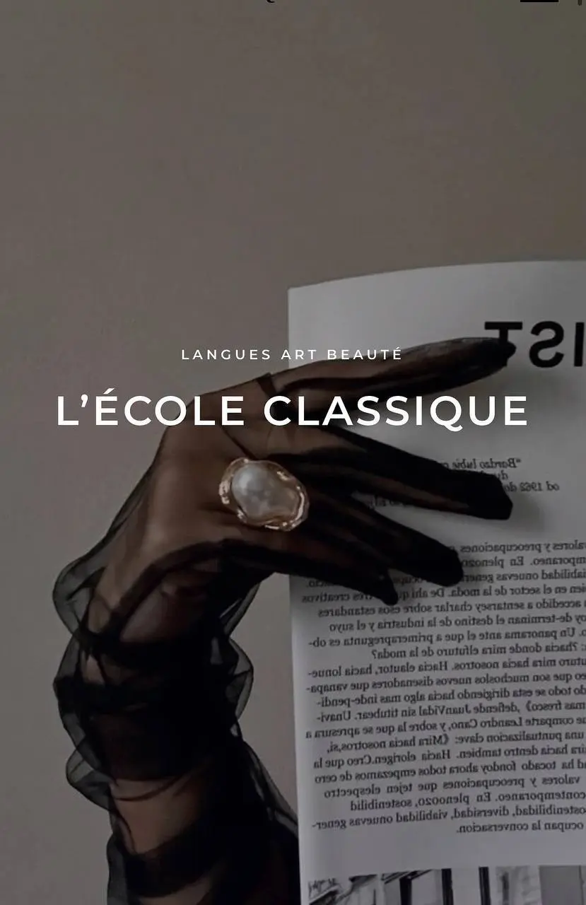 РАСПИСАНИЕ КУЛЬТУРНЫХ БРАНЧЕЙ в L’école Classique