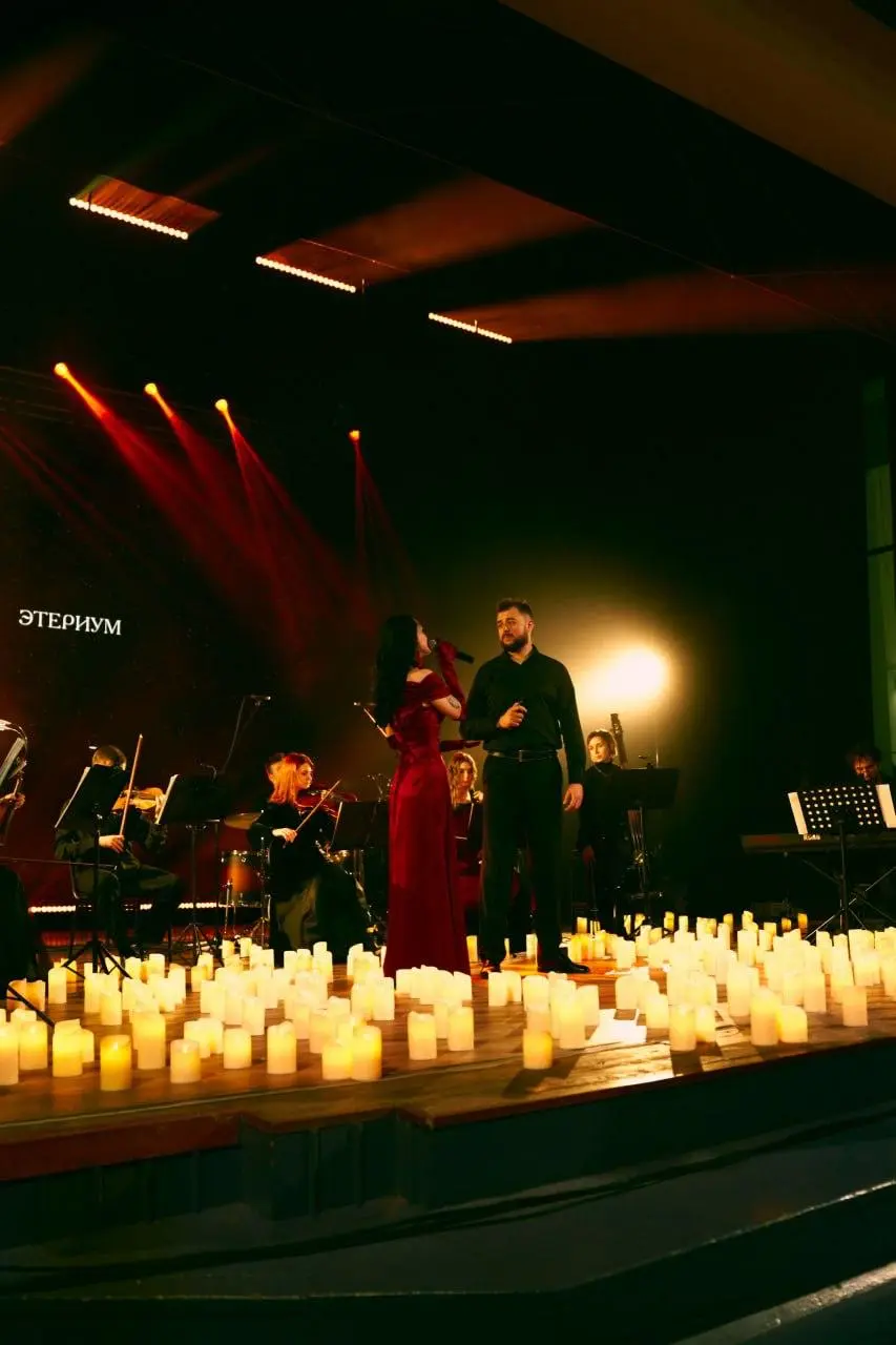Концерт оркестра «Этериум» при свечах с вокалом «Музыка из мультфильмов Дисней»
