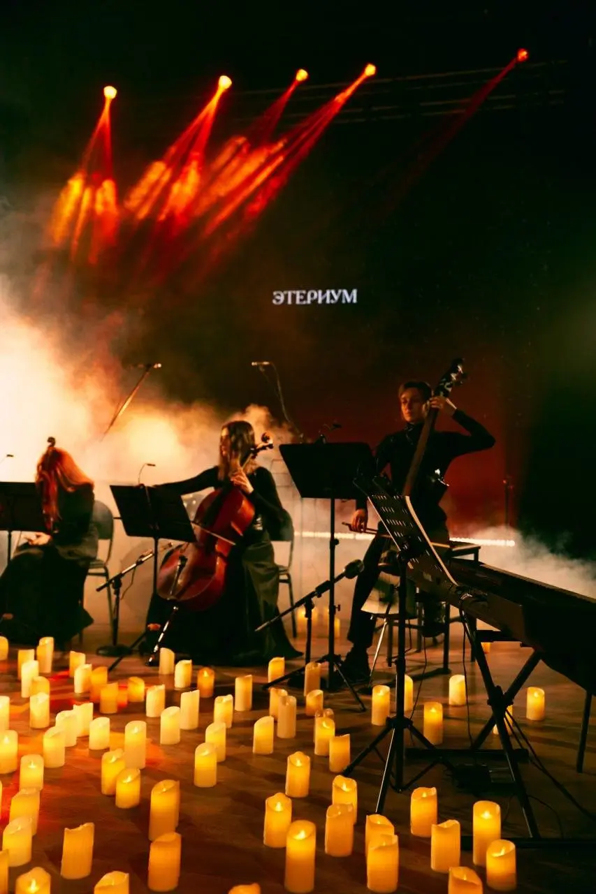 Концерт оркестра «Этериум» при свечах с вокалом «Музыка из мультфильмов Дисней»