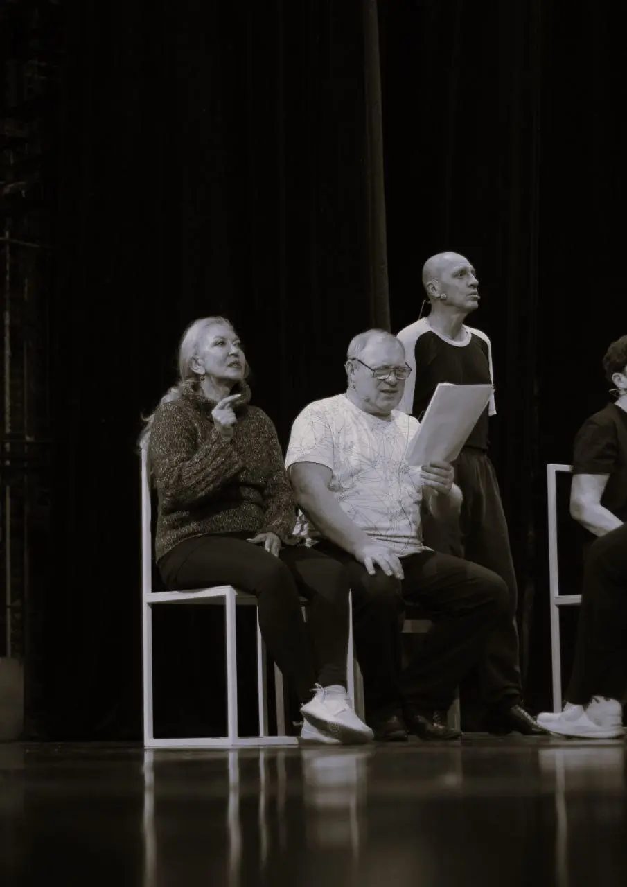 пластического спектакля "Дама с собачкой" в постановке Александра Пучкова