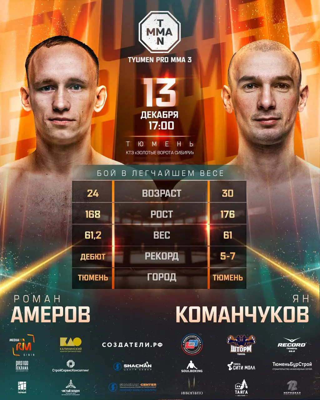 TYUMEN PRO MMA 3
