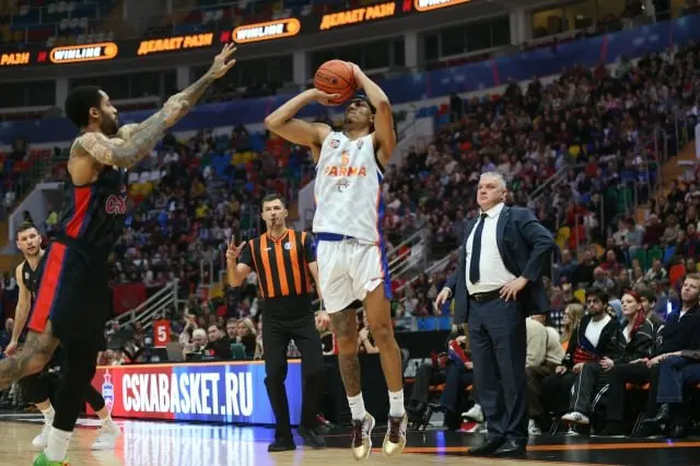 Кубковый выездной матч БК Парма против ЦСКА