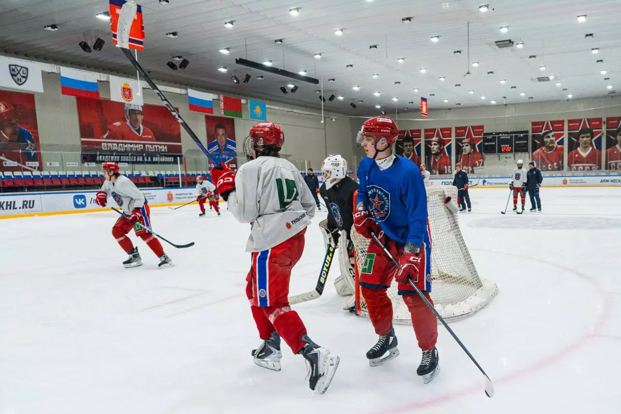Немного фотографий тренировочного процесса на домашней арене