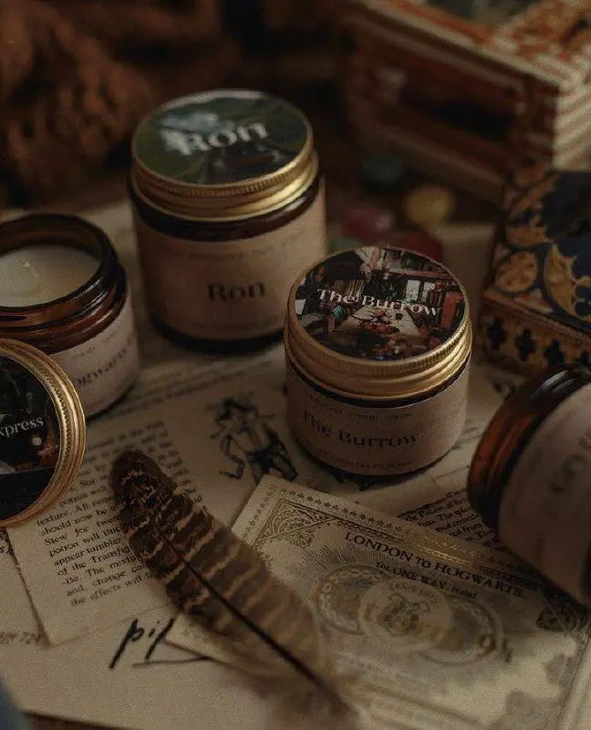 Мастер-класс по созданию свечи в стиле Гарри Поттер