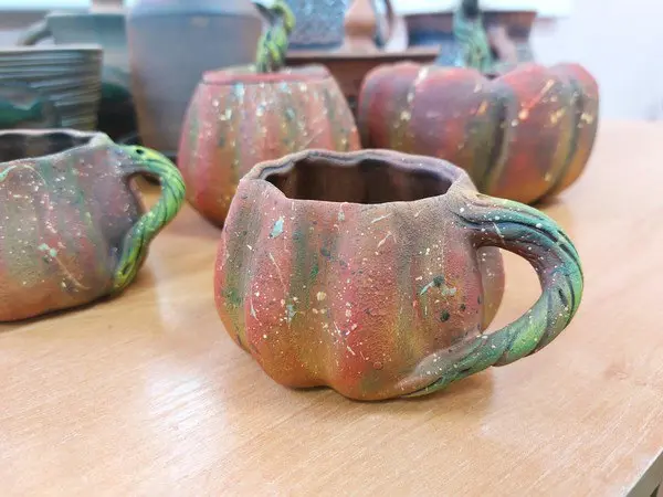 Мастер-класс по гончарному делу. Кружка «Тыква»