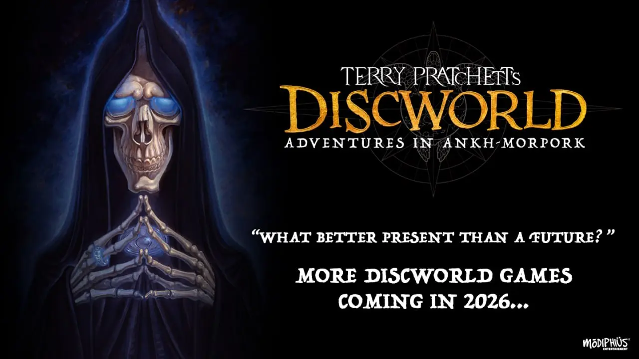 Modiphius Discworld new games announcements 2026