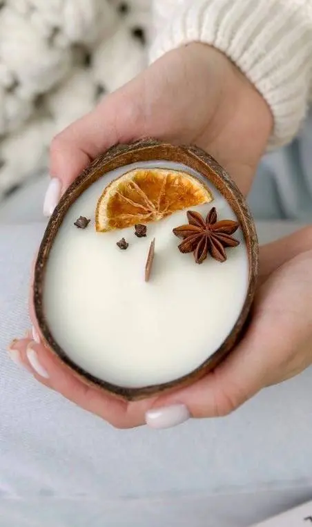 Мастер-класс «СВЕЧА КОКОС+ АРОМАТИЧЕСКОЕ САШЕ»