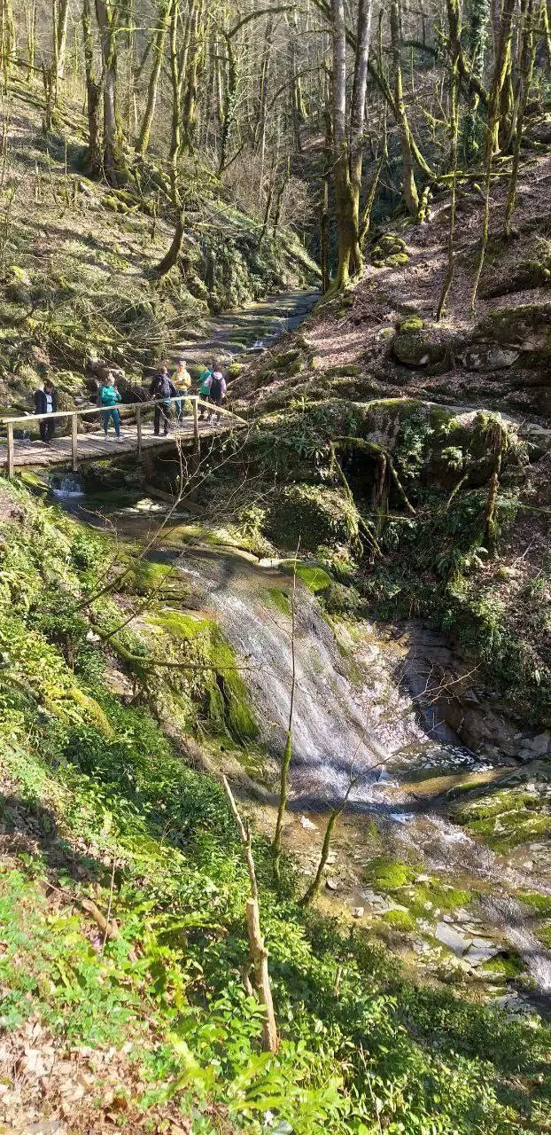 ВОДОПАДЫ НА РЕКЕ АЖЕК