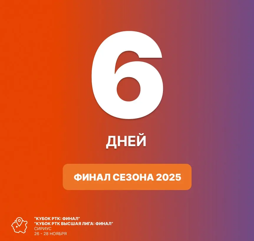 Кубок РТК — Финал Международных молодежных робототехнических соревнований сезона-2025