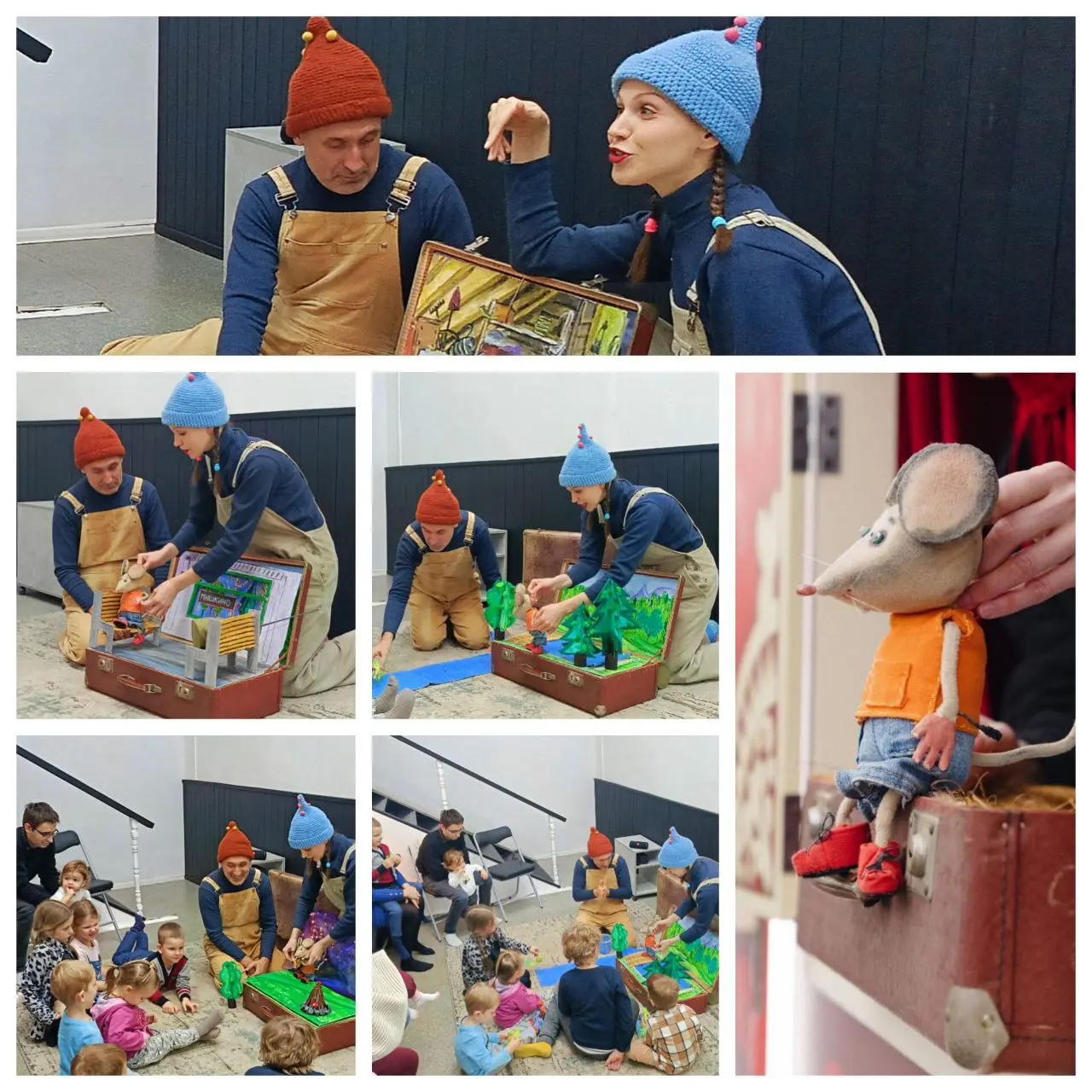 Интерактивный кукольный спектакль в чемодане "Как Мышонок зиму ждал"