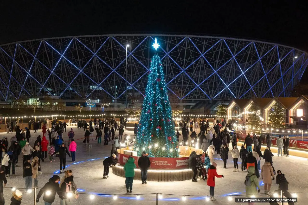 Ледяной фестиваль-марафон в ЦПКиО