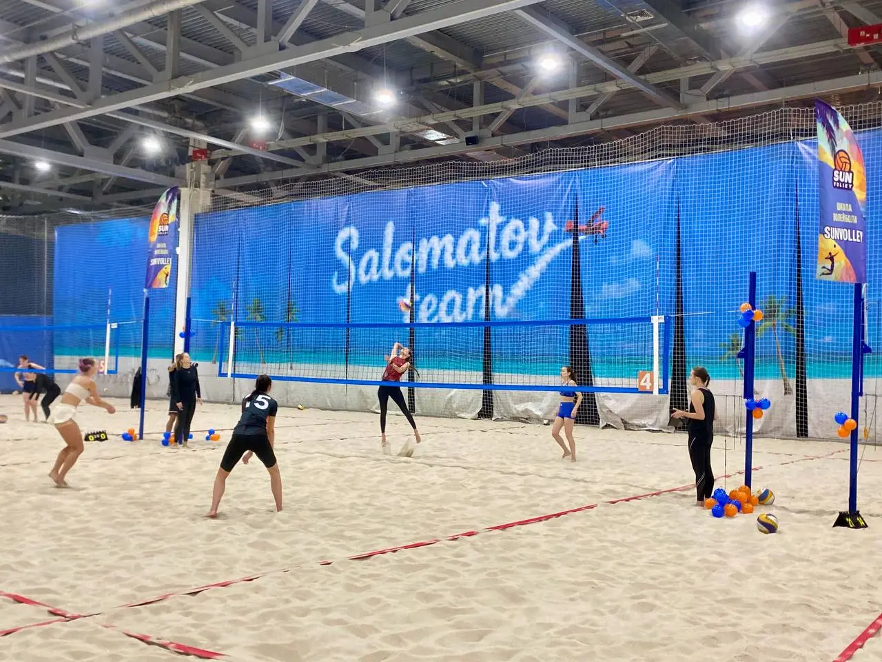 Пляжка утро Мякинино Матч Поинт