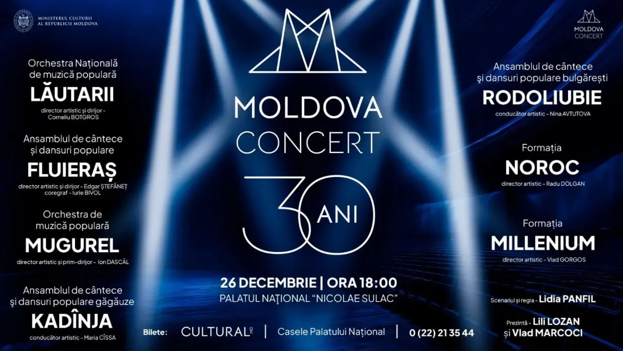 Moldova Concert - 30 de ani
