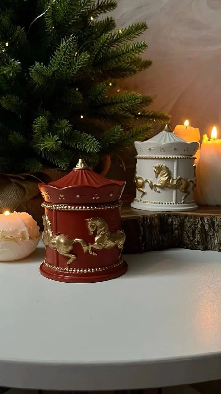 Мастер-класс “Новогодние свечи и ароматное волшебство” 🎠✨