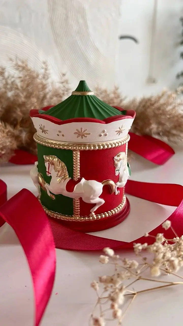 Мастер-класс “Новогодние свечи и ароматное волшебство” 🎠✨