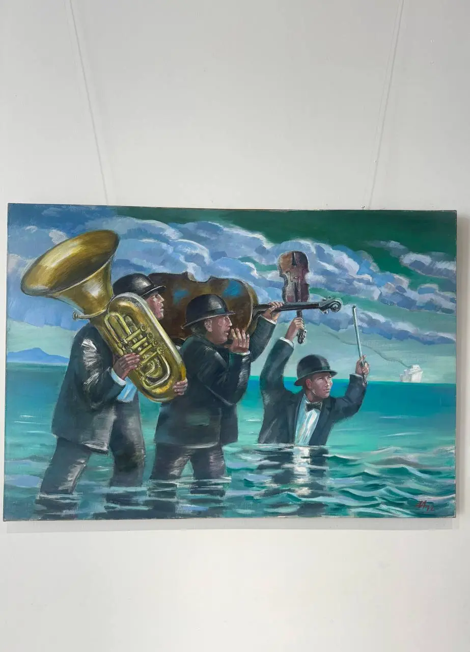 "Музыка", персоналка Александра Арсененко, открылась в Артэтаже.