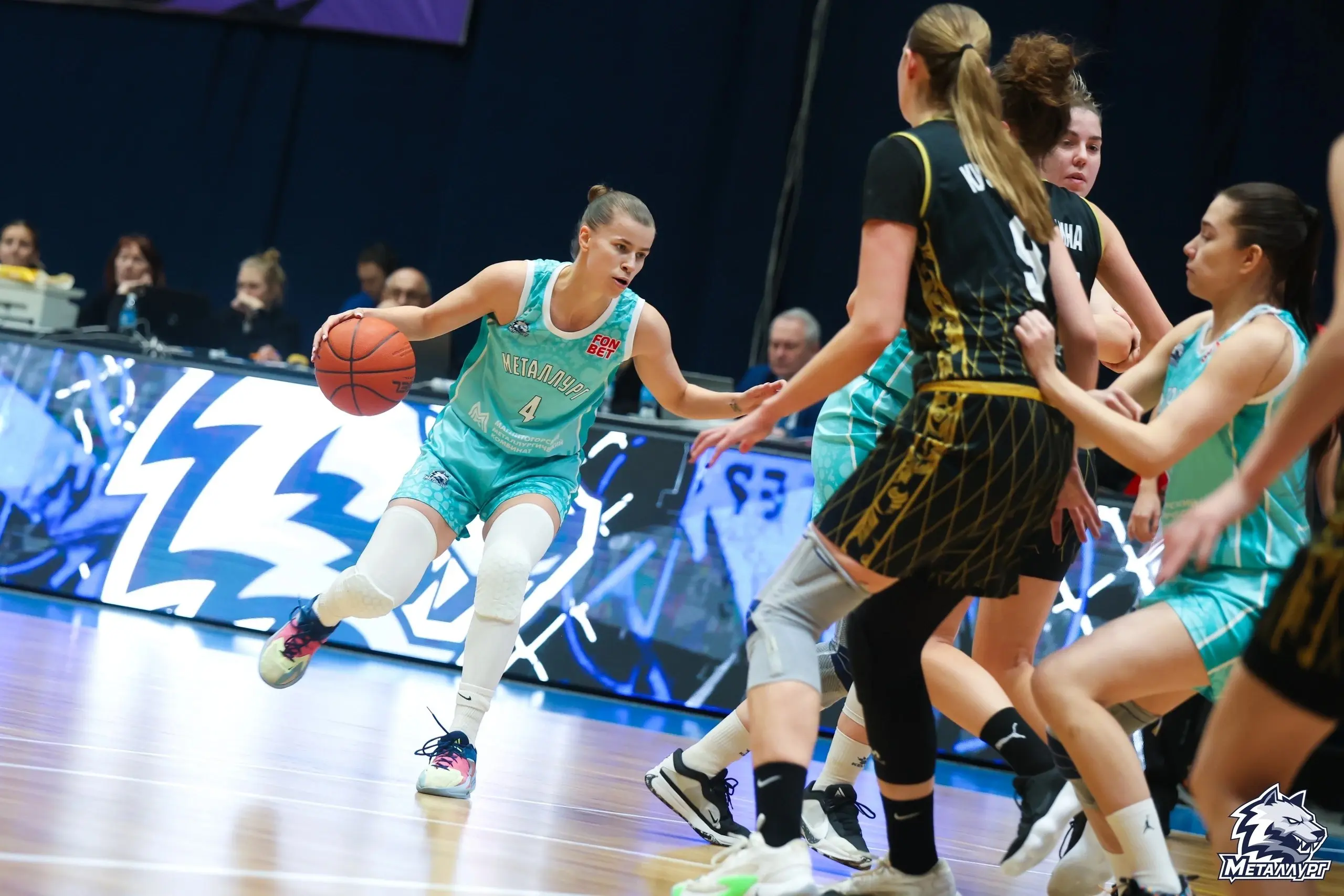 Женский БК Металлург — матчи в Высшей лиге (обзор текущего тура)
