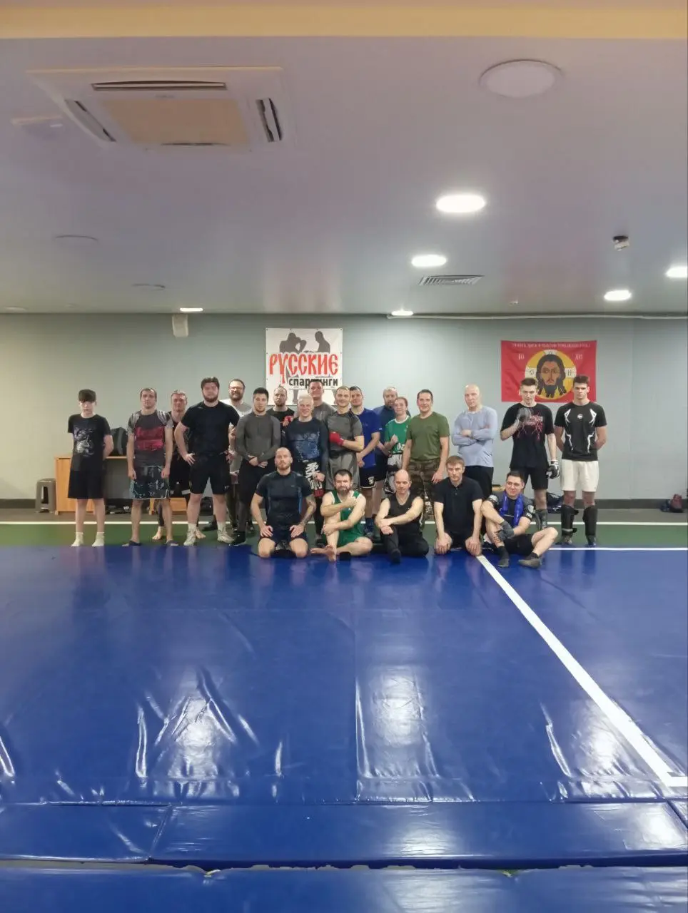 Тренировка по боксу и ММА от проекта Русские спарринги