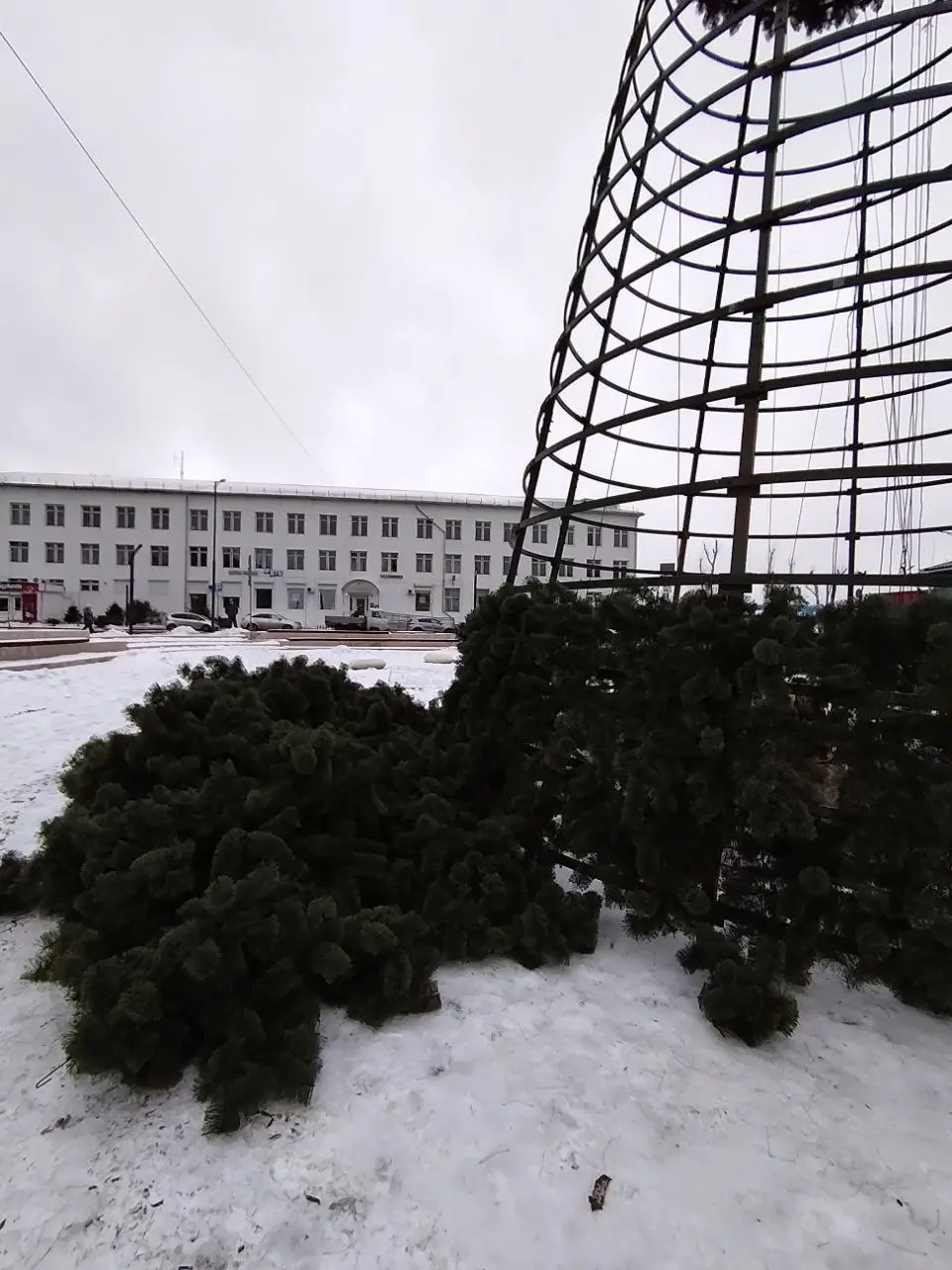 Новогодняя ёлка на главной площади