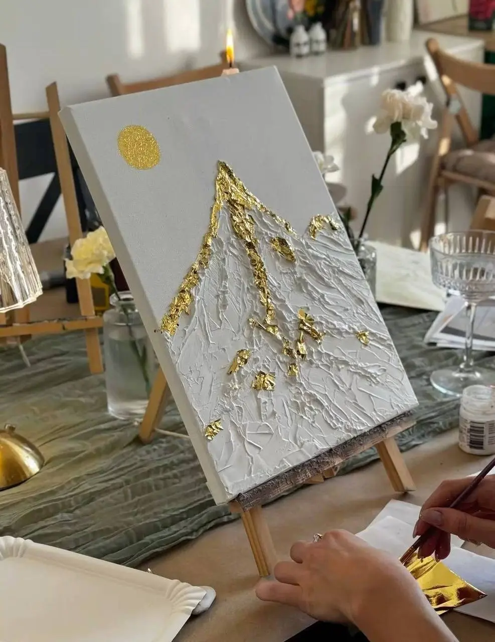 Рисуем золотом по Пушкинской карте