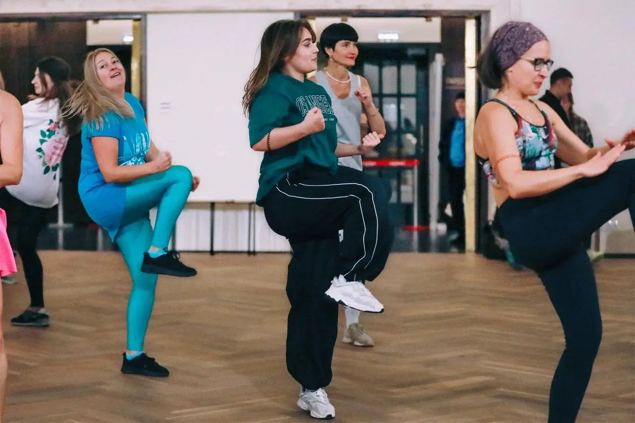 Тренировки сегодня: Зумба на ВДНХ