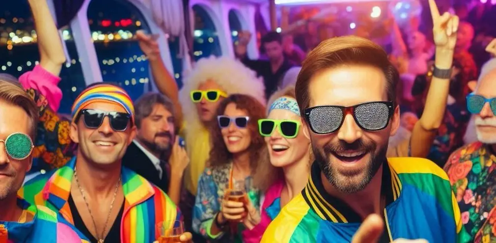 Дискотека 90-х на теплоходе