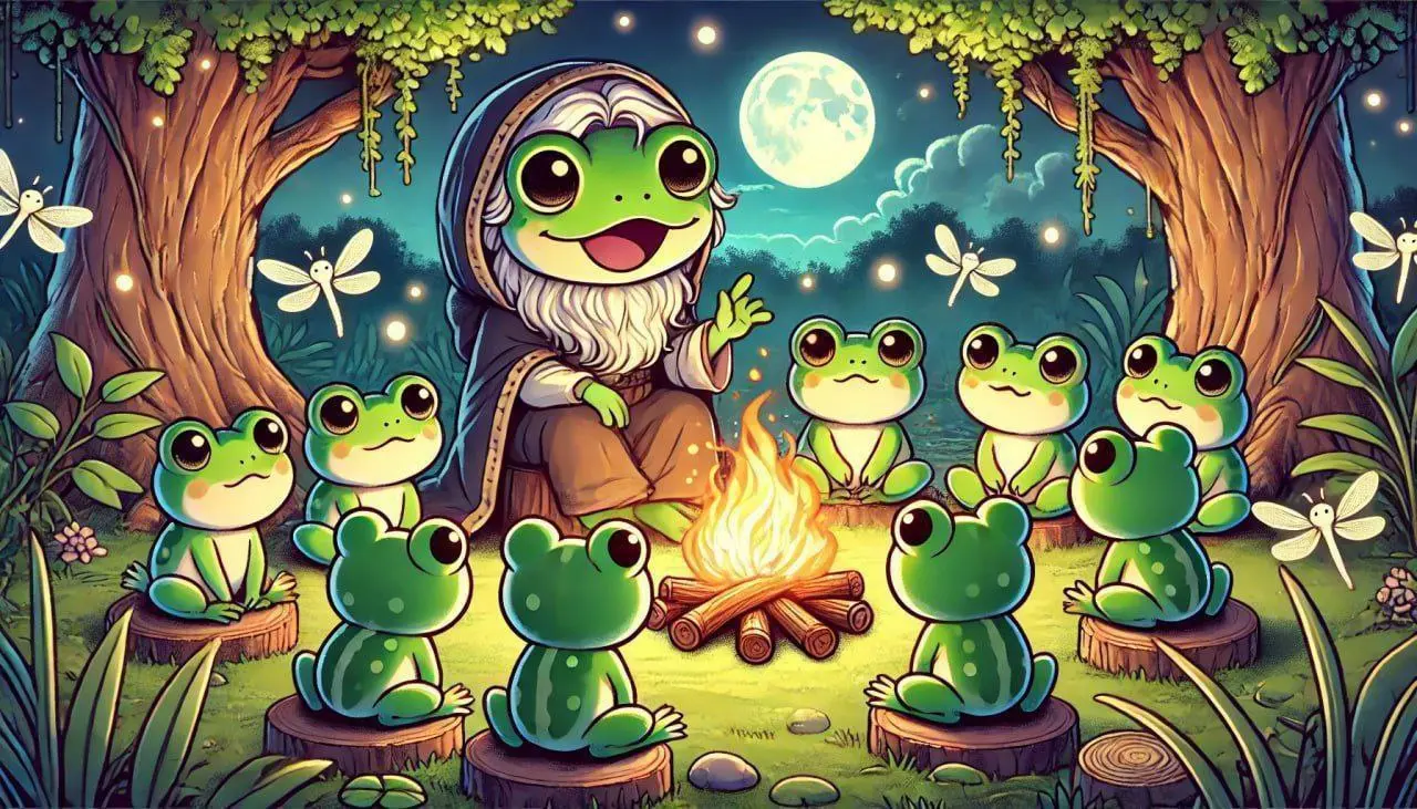 Дорогие обитатели болота! новая серия длинных загадок, объединённых в одну сказку